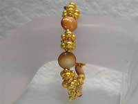 Wholesale 11mm champagne shells bracelet online