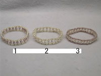 Wholesale gorgeous 7-8mm freshwater pearl stretchy bracelet