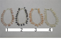 Wholesale 6-7mm rice freshwater pearl dangling bracelet online