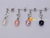 Wholesale freshwater pearl dangling earrings online