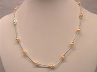 Wholesale handcrafted sterling Tin Cup necklace in low price