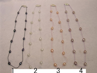 Handmade Hemp Tin Cup Pearl Necklace online wholesale