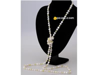 nugget cultured three colors mixed pearl necklace wholesale