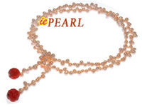 Fresh water pearl necklace 6-7mm in wholesale price
