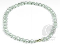 White freshwater potato pearl necklace closeout sale