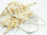 white, pink, black single strand pearl necklace wholesale online