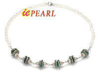 4-5mm white round freshwater pearl necklace online wholesale