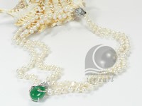 clearance sale 6-7mm hand-knotted potato pearl necklace online