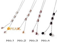 Delicate office necklace in sterling chain in wholesale price