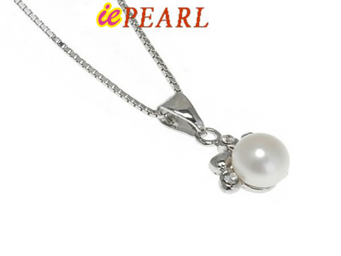 Wholesale 7-7.5mm freshwater pearl pendant