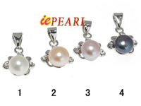 Wholesale 7-7.5mm freshwater pearl pendant
