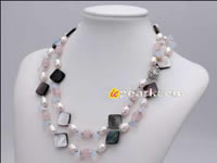 Wholesale chinese quartz 8-9mm rice pearl necklace online