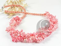Wholesale original handcraft necklace with cats eye & gemstone