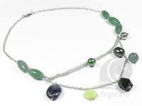 hand made mixed gemstone necklace wholesale online