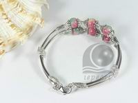 wholesale antique candy jade bangle jewelry, 8mm jade