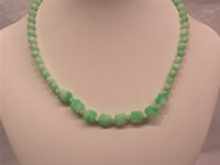 Wholesale 16.5 inches green jasper necklace online
