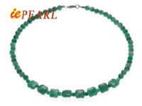 green jasper necklace with lobster clasp wholesale