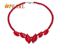 Wholesale red jasper beads necklace online