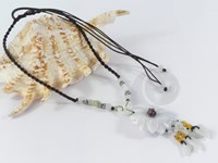 Wholesale hand knitted Jadeite pendant necklace online