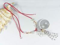 wholesale green Burma jadeite jade knotted necklace jewelry