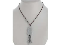 wholesale Ru Yi Burma jadeite jade knotted necklace jewelry