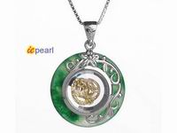 wholesale Chinese zodiac dragon Malaysia jade pendant jewelry 18