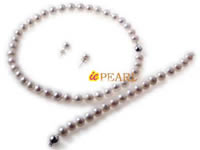 10-11mm round white freshwater pearl necklace wholesale