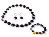 11-12mm coin shape cultured freshwater pearl necklace on sell