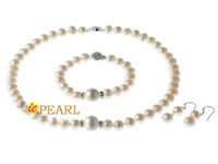 7-8mm white cultured freshwater pearl necklace wholesale