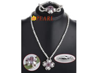 Bridal wedding necklace bracelet & ring set wholesale online