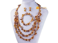 blister & top drilled pearl crystal necklace wholesale online