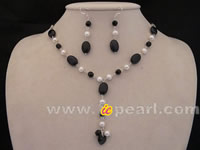 Handmade blue aventurine gemstone jewelry set wholesale