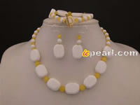 Pure white deep sea tridacna with cat eye jewelry wholesale