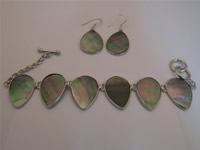 shell bracelet & earring set for all occasions wholesale online
