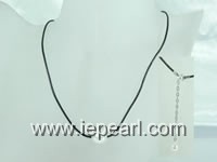 12mm white shell pearl hard leather necklace bulk