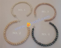 Sterling earrings with large pearl hook