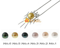 10-11mm bread pearl pendant mountings in 925 silver