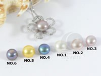 10-10.5mm bread pearl silver drop pendant on sale
