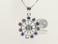 20*20mm sterling silver rhodium plated pendant