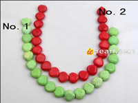 Online wholesale heart shape turquoise strand in low price