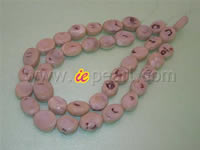 Wholesale 15*25mm white oval turquoise strands online