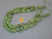 irregular shape turquoise strands wholesale online