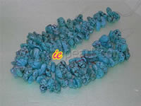 irregular shape side-drilled turquoise strands wholesale online