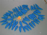 blue capsicum shape turquoise strands wholesale online